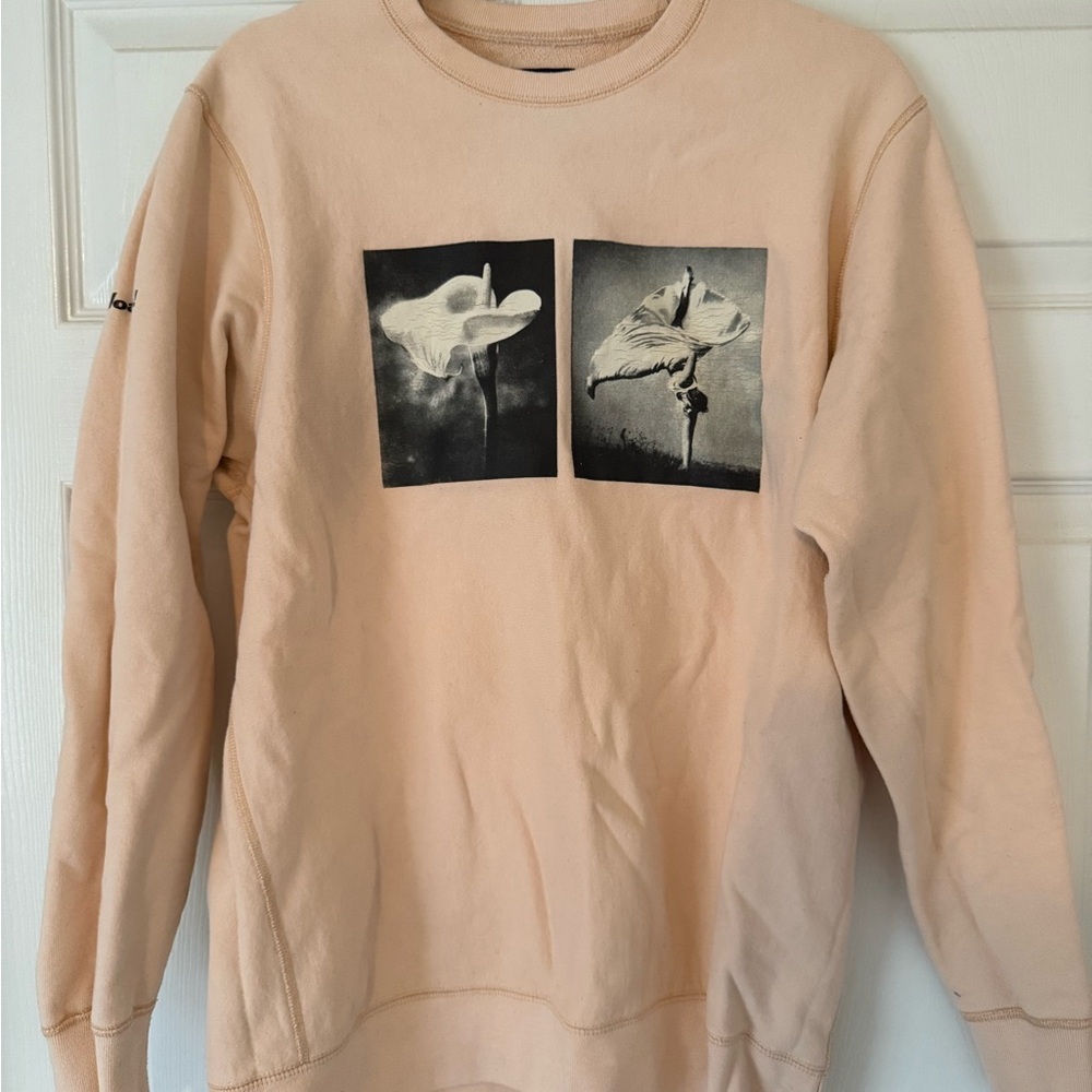 Noah Lilly Ballerina Peach Crewneck